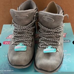 Skechers Synergy Plaid Mood Hiking Boots